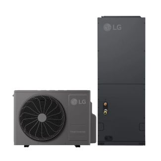 LG 2 Ton 16 SEER2 Heat Pump Split System - R32 Inverter - Multi-Positional - KUSXE241A / KNSLE242A