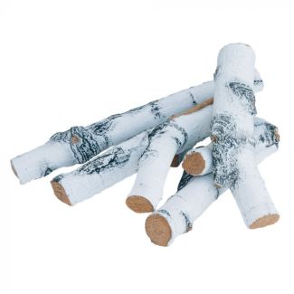 Firegear Birch Refractory 6-Piece Log Set - L-BR-6084