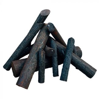 Firegear  Pro Series Ironwood Steel 14-Piece Log Set - L-IW-XL