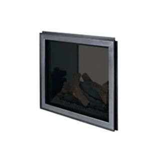 Superior Fireplace Outdoor Window Kit (Dark-Tinted Tempered Glass)  With Outdoor Barrier - LSM40ST-ODKTSG