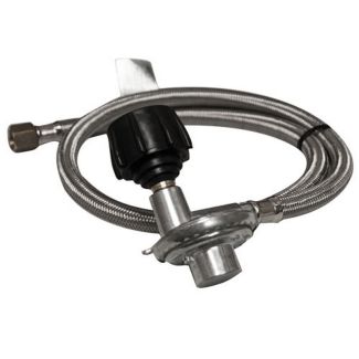 HPC 36" Grill Regulator and Braided Stainless Steel Hose - 658SS/90-36