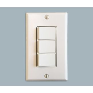 Majestic 3 Toggle Wall Switch