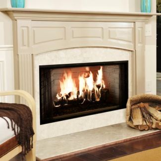 Majestic Royalton 36-Inch Wood Fireplace Wood Fireplace- BE36
