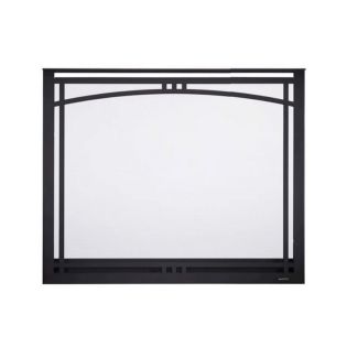Majestic Manor Ached Overlap Fit Front with ClearVue Mesh - Black