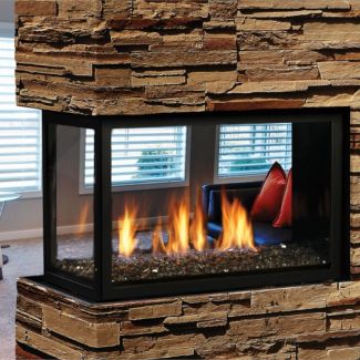 Kingsman 42" 3-Sided Direct Vent Gas Fireplace - MCVP42