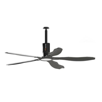 Schwank MonsterFans Style 7Ft HVLS Ceiling Fan 27,000 CFM Covers 1,850 Sq Ft 120 V With Controls - MF-ST07-GY