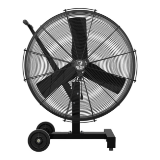 Big Ass Fan 36" AirEye Pedestal Mount/Low Ride Directional Fan, Variable Speed, 120V, Midnight Black - F-AE1-3601A750C716L10S34