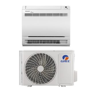 9,000 BTU Gree Sapphire 23.3 SEER2 Single Zone Mini Console Mini Split Heat Pump System - R32 | 230V