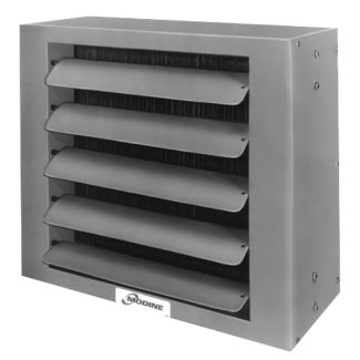 Modine 33,000 BTU Hot Water/Steam Unit Heater - Horizontal - Top/Bottom Connections - Copper Heat Exchanger