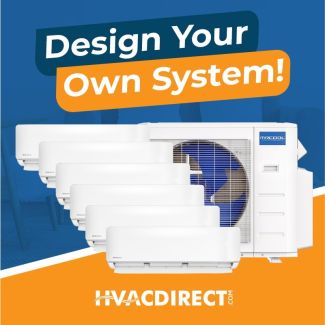MRCOOL Design Your Own Six Zone Heat Pump System R454B - MRCOOL DIY Six Zone R454b