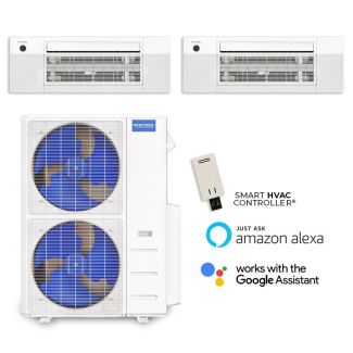27,000-BTU-MRCOOL-DIY-5th-Gen-23-SEER2-Dual-Zone-Ceiling-Cassette-Mini-Split-Heat-Pump-System-R454B-|-230V-6-9-DIY-MULTI4-27HP-DIYCASSETTE06HP-230-DIYCASSETTE09HP-230