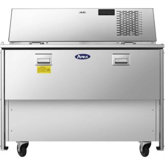 Atosa 49" 1 Door Single Sided Milk Cooler, 12 Crate Capacity – AMC-4901