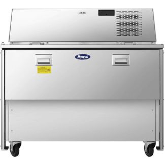 Atosa 49" 2 Door Double Sided Milk Cooler, 12 Crate Capacity – AMC-4902