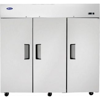 Atosa 78" 3 Solid Door Reach-In Freezer – MBF8003GR