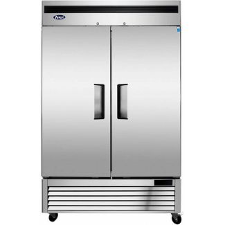 Atosa 54.4 " 2 Solid Door Reach-in Refrigerator – MBF8507GR