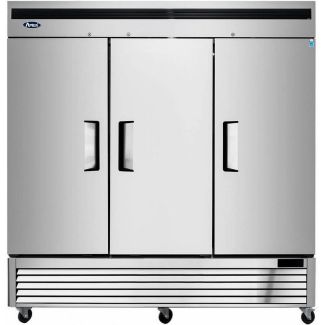 Atosa 82" 3 Solid Door Reach-in Refrigerator – MBF8508GR