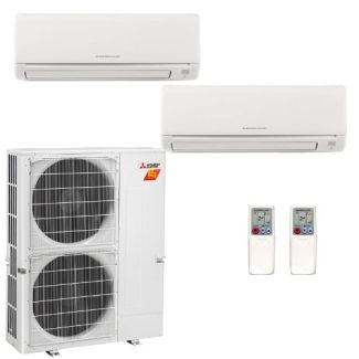 42,000 BTU GX-Series Dual Zone Mini Split | 24K + 24K | Hyper Heat | R454B