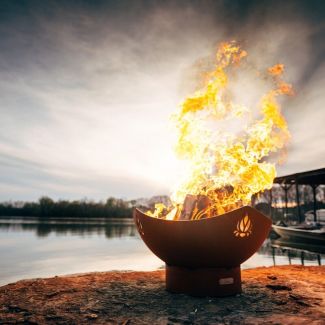 Fire Pit Art Gas Fire Pit - Namaste