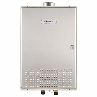 Noritz 13.2 GPM 380,000 BTU Commercial Natural Gas Single Vent ASME Tankless Water Heater - NC380-SV-ASME-NG