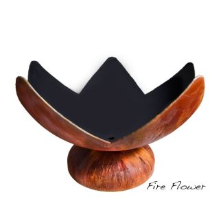 Ohio Flame 37 Inch Fire Flower Artisan Fire Bowl