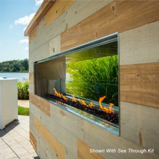 Firegear Outdoor 60" Kalea Bay Outdoor Gas Fireplace- OFP-60LECO-N
