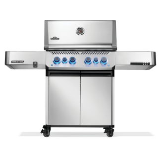 Napoleon 32" Prestige 500 Freestanding Gas Grill & Cart with Infrared Side and Rear Burner for Natural Gas - P500VRSIBNSS