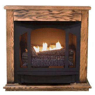 Buck Stove Standard Mantel Dark Oak - PA KDM33