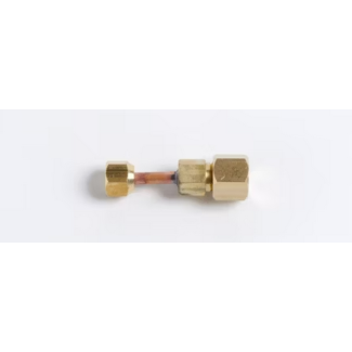 Mitsubishi 1/4" Condenser x 3/8" Line Set Joint Pipe Port Adapter 