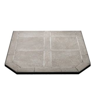 Comfortbilt 36-IN x 36-IN Standard Hearth Pad - Pewter
