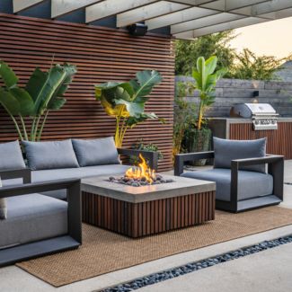 Prism Hardscapes Manchester 42" Square Gas Fire Pit - PH-482