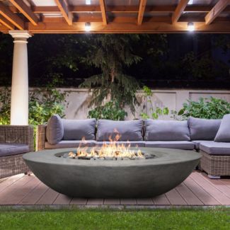Prism Hardscapes Ovale 79" Oval Gas Fire Pit - PH-707