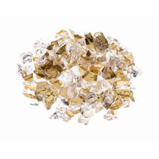 Prism Hardscapes Golden Fire Glass 1/4" Metallic - 10 lbs - PH340-5