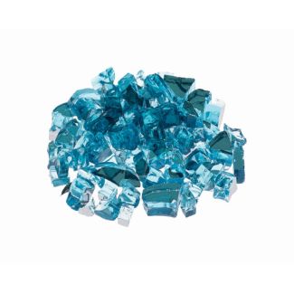 Prism Hardscapes Fire Glass 1/4" Metallic - 10-lbs - Mist - PH-340-6