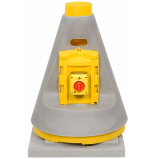 Plastec Jet 20 Series Direct Drive Corrosive Environment Centrifugal Fan .33 HP 630 CFM Single Phase - J20SS4P033
