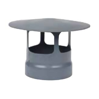 Plastec Style A PVC Weather Cap for 4" Duct