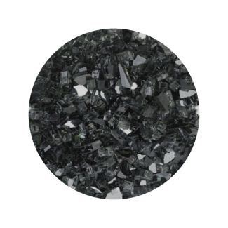 Buck Stove Black Fireglass For 48" Linear Fireplace - 10LBS