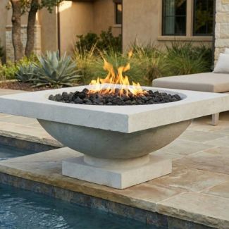 Prism Hardscapes Ibiza 31" Round Gas Fire Bowl - PH-441-FBC