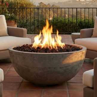 Prism Hardscapes Moderno 1 39" Round Gas Fire Pit - PH-400-5
