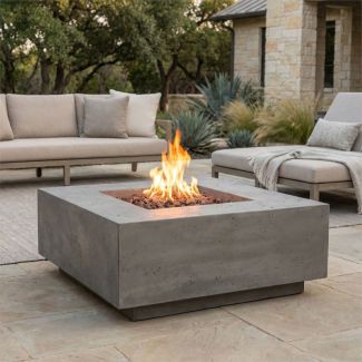Prism Hardscapes Tavola 42" Square Gas Fire Pit - PH-427