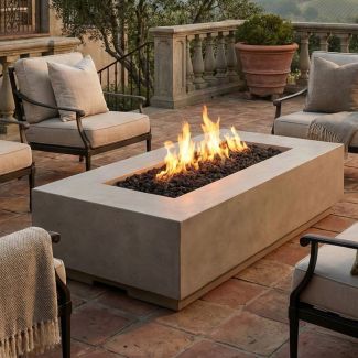 Prism Hardscapes Tavola 72"Rectangular Gas Fire Pit - PH-457