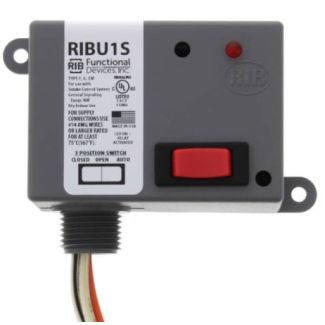 Functional Devices Enclosed Multi-Volt Pilot Relay - RIBU1S