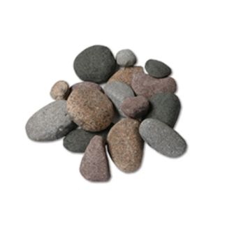 Superior Fireplace River Rock - 25 Piece Kit - RIVROCK-1PK