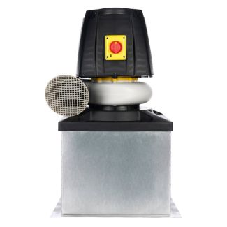 Plastec R 20 Direct Drive Forward Curve Roof Mounted Polypropylene Blower, 1200 CFM, 1.5 HP, Single Phase, 115/230 V - R20SS2P150