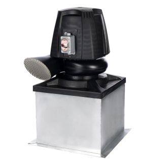 Plastec R 20 XP Direct Drive Forward Curve Roof Mounted Polypropylene Blower, 1200 CFM, 1.5 HP, Three Phase, 575 V - R20CX2P150