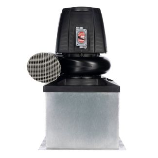 Plastec R 25 XP Direct Drive Forward Curve Roof Mounted Polypropylene Blower, 1700 CFM, 3/4 HP, Single Phase, 115/230 V - R25XS4P075