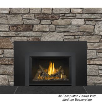 Napoleon Small 3 Sided Faceplate (30 3/4-Inches Wide x 20 5/16-Inches High) - Charcoal - SCH3F3B3
