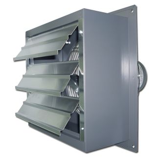Canarm 20" Panel Mounted Standard Exhaust Fan Direct Drive 3440 CFM, 1/3 HP, 115V - S20-F2