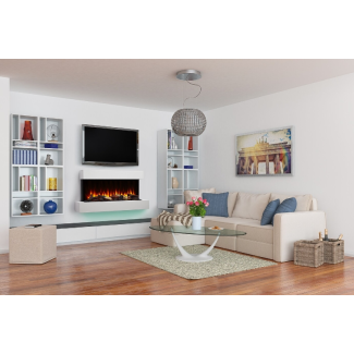 SimpliFire 43" Floating Mantel Kit for Format 36 - SF-FM43-WH
