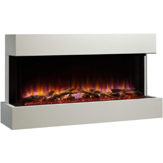 SimpliFire Floating Mantel Kit for Scion 43 Primed MDF; For wall mount applications (includes wall mount bracket) - SF-SCT43-MANTEL