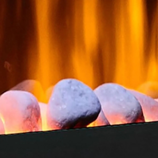 SimpliFire Ceramic white stone media - SF-STONES-WHITE